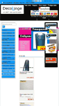 Mobile Screenshot of deco-linge.fr